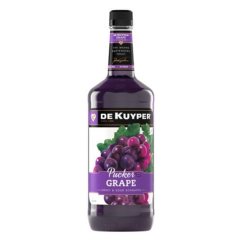 Pucker – Grape Vodka 1L