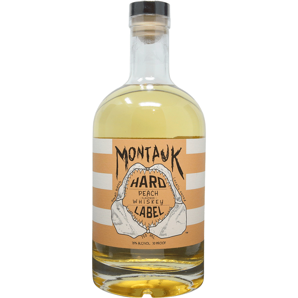Montauk Hard Label – Peach Whiskey 750mL
