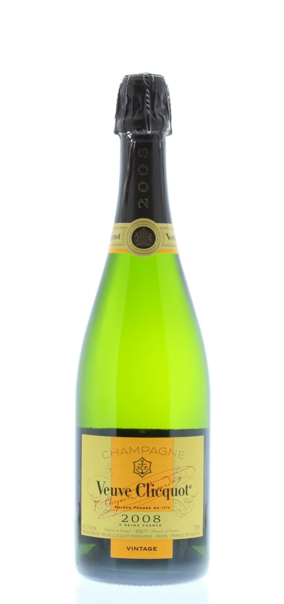 Veuve Clicquot – 2008 Vintage Brut 750mL