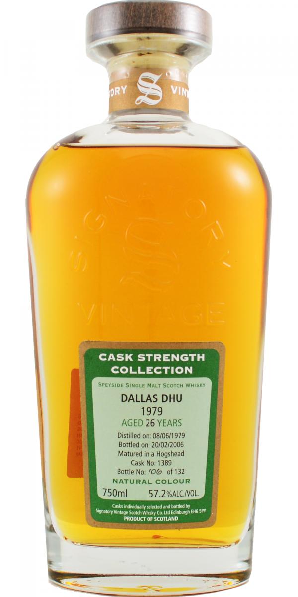 Dallas Dhu – Signatory 1979 750mL