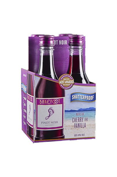 Barefoot – Pinot Noir 4pk 187mL