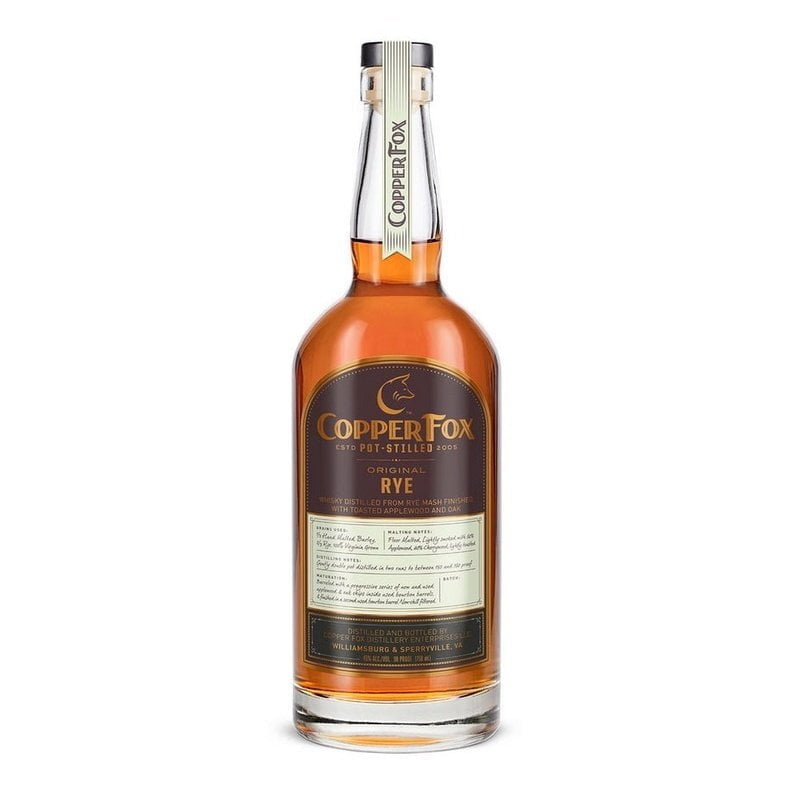 Copper Fox – Rye Whiskey 750mL