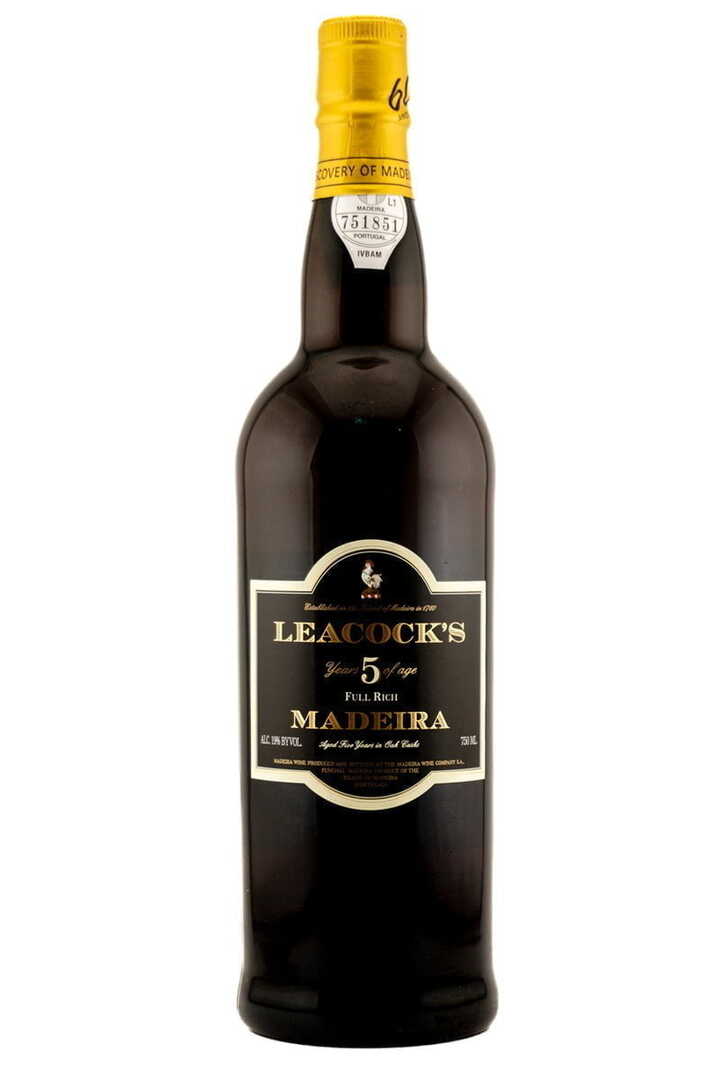 Leacock’s 5 Yr Old – Sercial Madeira 750mL