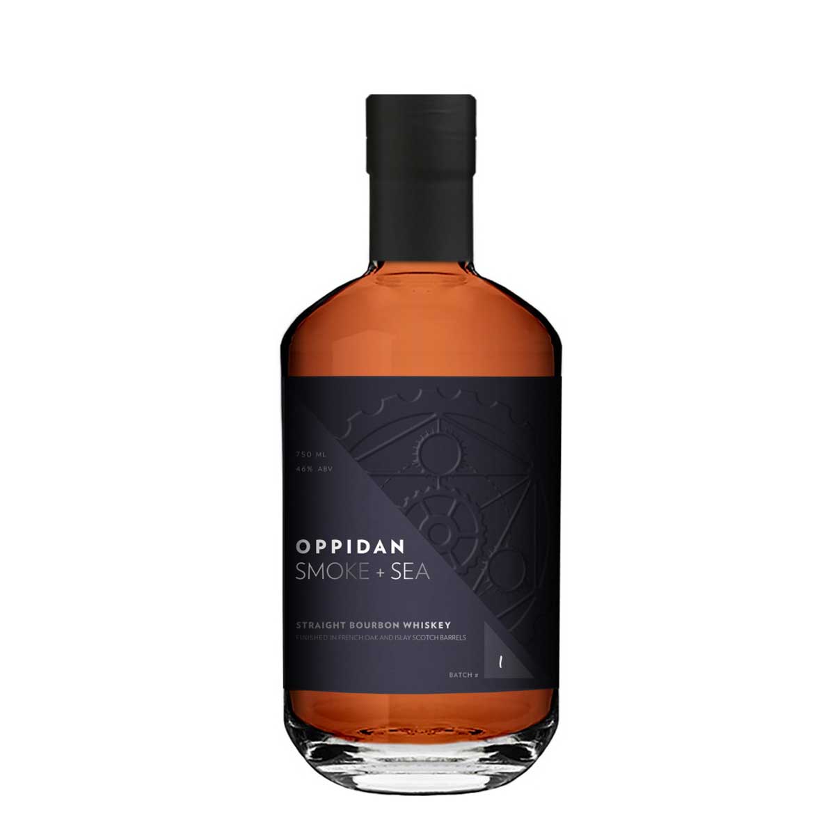 Oppidan Spirits – Smoke & Sea Bourbon 750mL