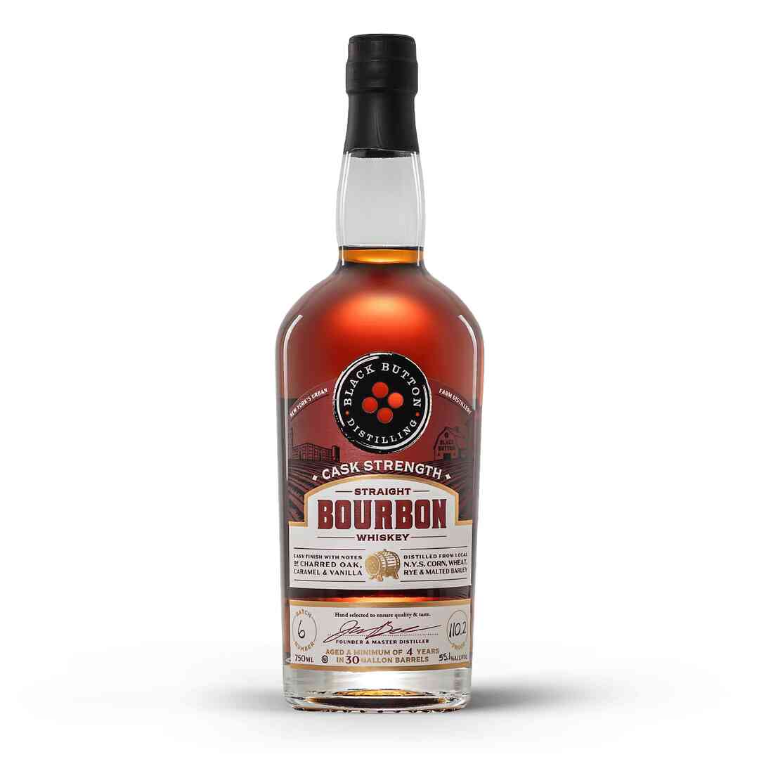 Black Button – Cask Strength Bourbon 750mL