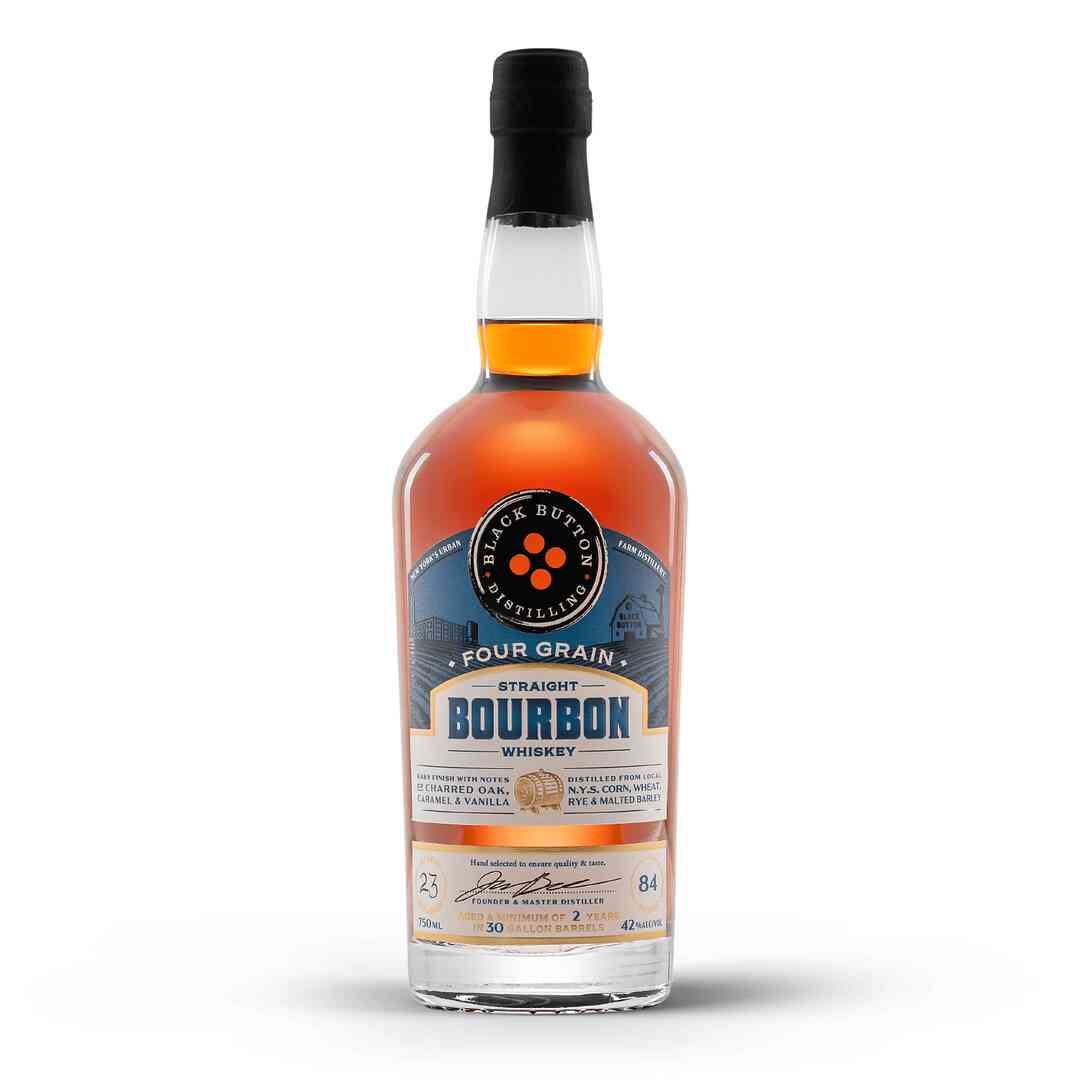 Black Button – Four Grain Bourbon 750mL