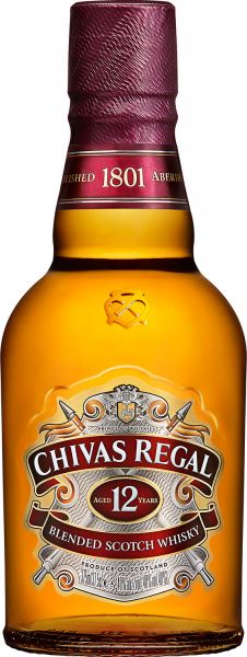 Chivas Regal – 12 Year Old Scotch 375mL