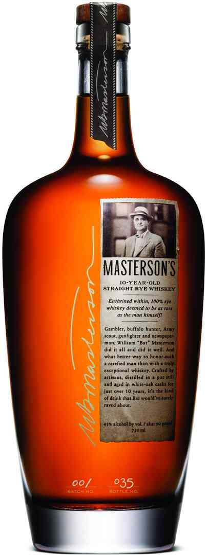 Masterson’s – 10 Yrs Rye 750mL