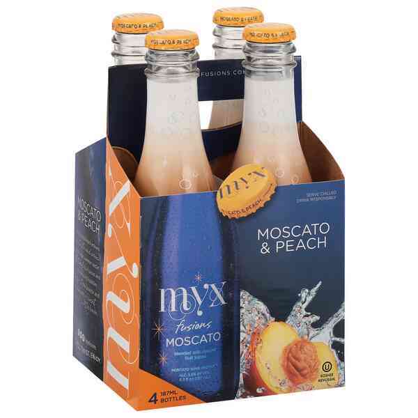 Myx – Moscato & Peach 4pk 187mL