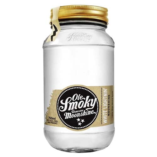 Ole Smokey Moonshine – White Lightnin’ 100 750mL