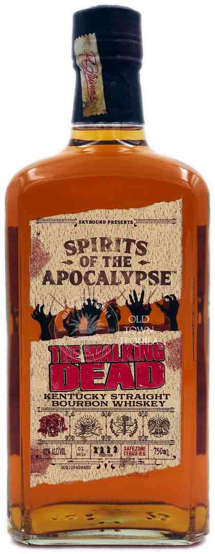 Spirits Of The Apocalypse – Walking Dead Bourbon 750mL