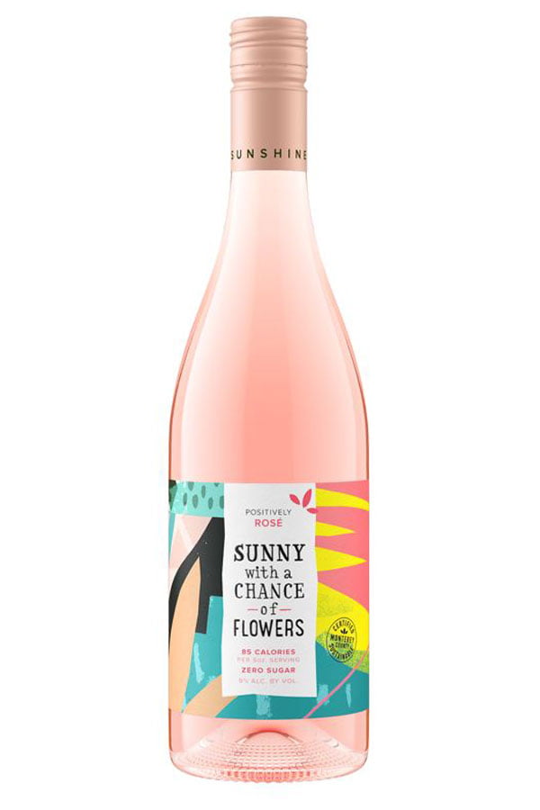 Sunny With A Chance Of Flowers – Bubbly Rose 750mL