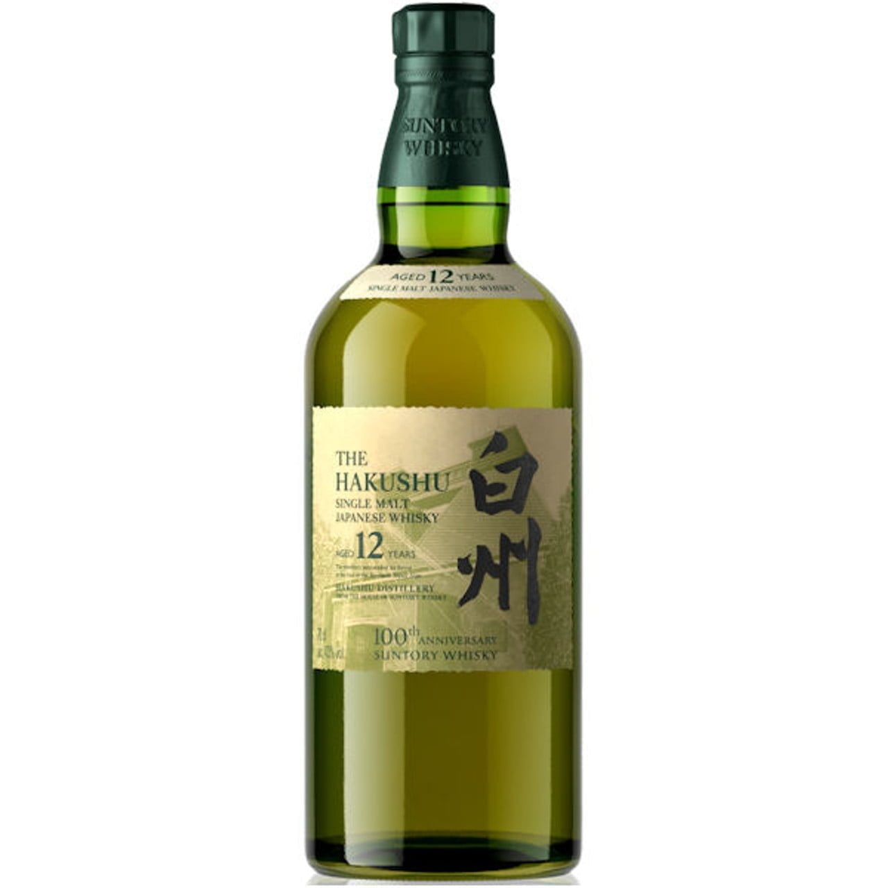 The Hakushu – 12 Yrs 100th Whisky 750mL