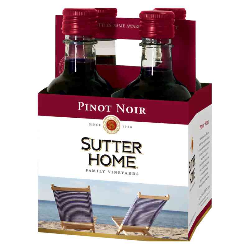 Sutter Home – Pinot Noir 4pk 187mL