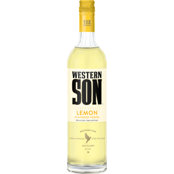 Western Son – Lemon Vodka 750mL
