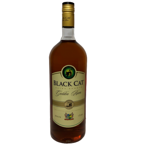 Black Cat – Gold Rum 750mL